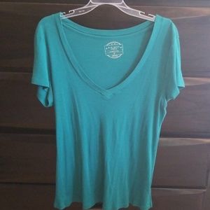 Old Navy teal tee
